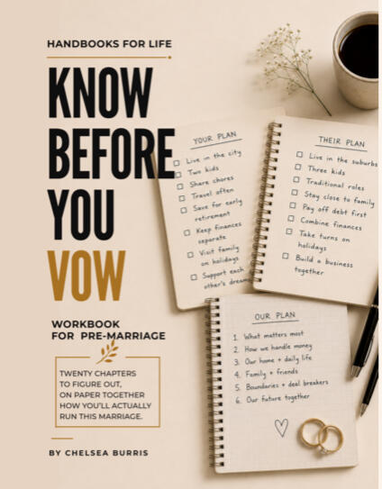 Know Before You Vow: The Book for Pre-Marriage - A Workbook for Pre-Marriage