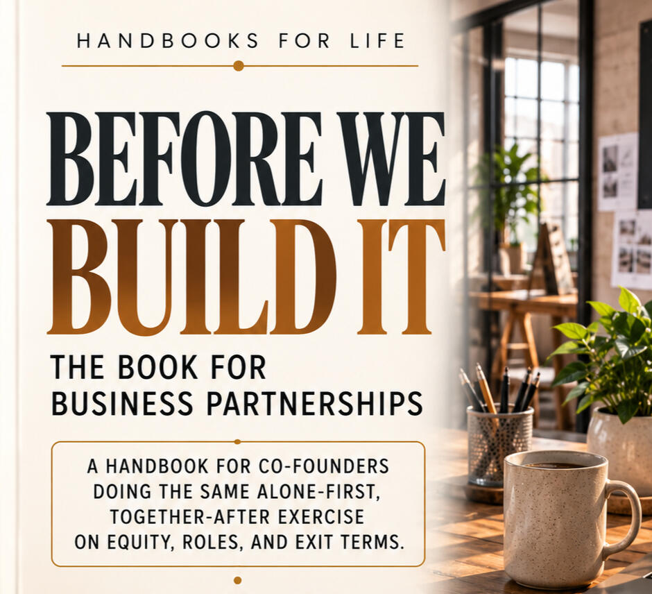 Before we build it: The Book for Business Partnerships